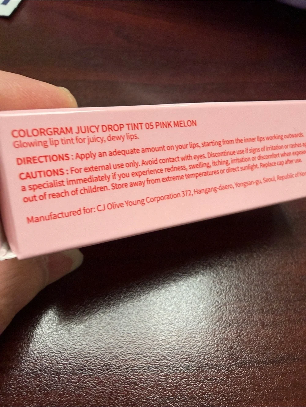 🌻5 for $30🌻 Colorgram 05 Pink Melon Juicy Drop Tint
